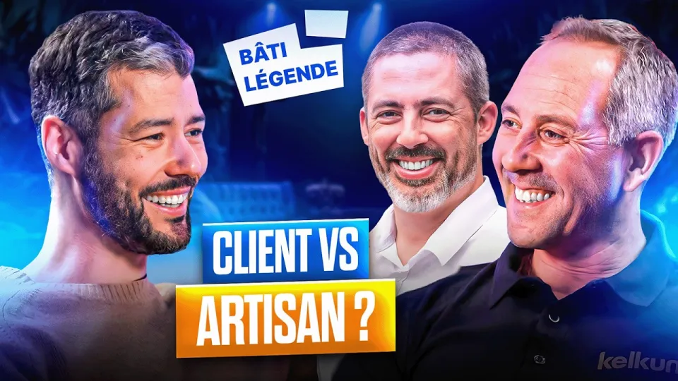 Grégory Valency & Florent Quesnel au micro de BatiLégende