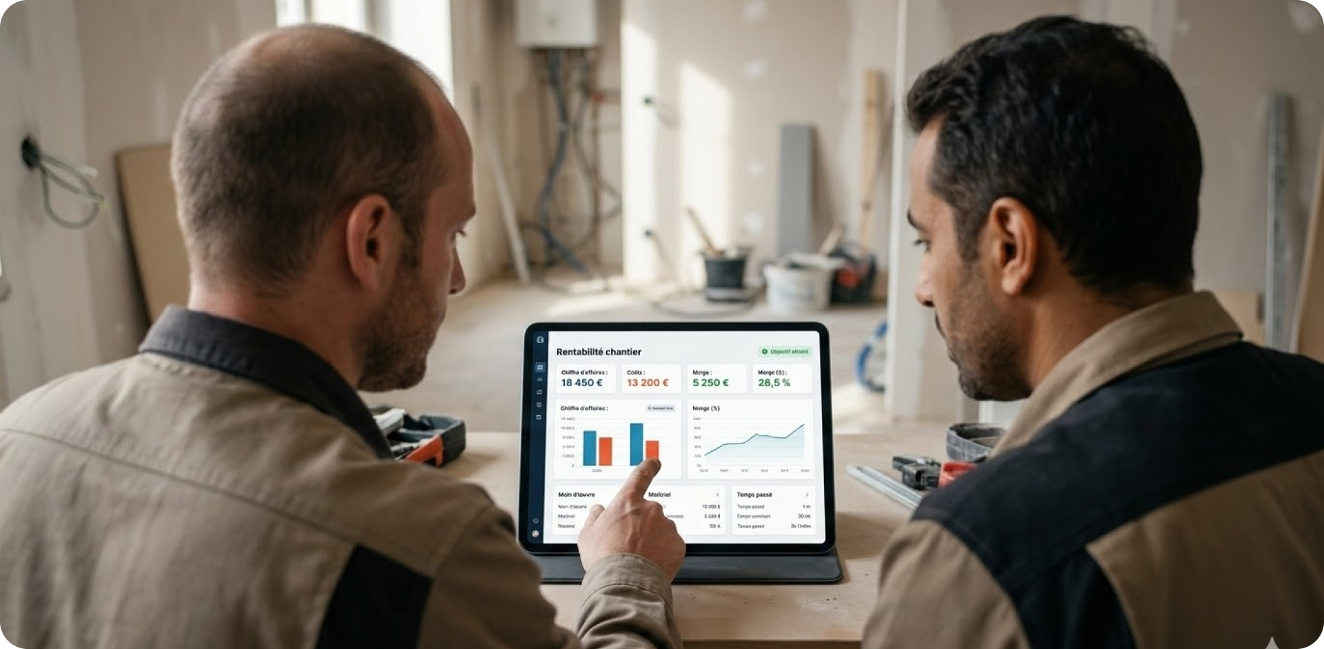 Calculer la rentabilité d'un chantier : guide complet