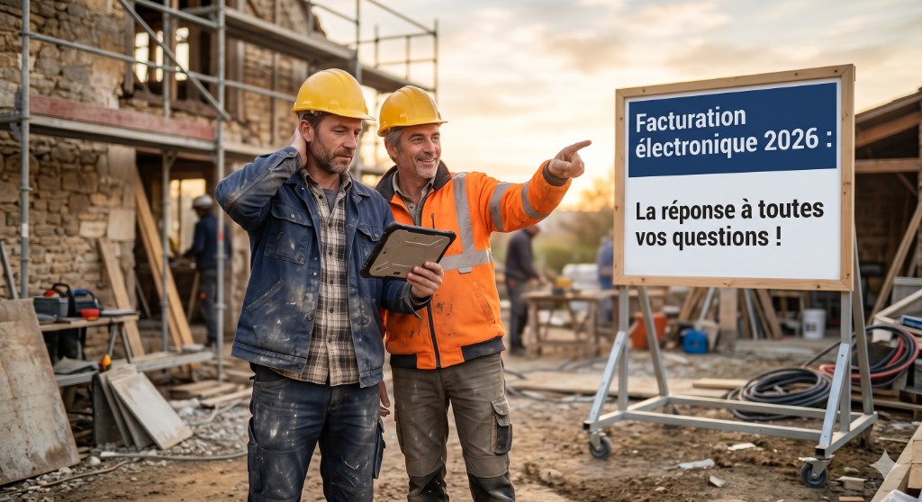 Facturation électronique 2026 : 35 questions d'artisans et dirigeants du BTP